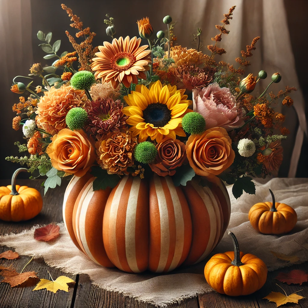 How to Design Pumpkin Floral Arrangements on a Budget