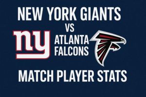 New York Giants vs Atlanta Falcons Match Player Stats