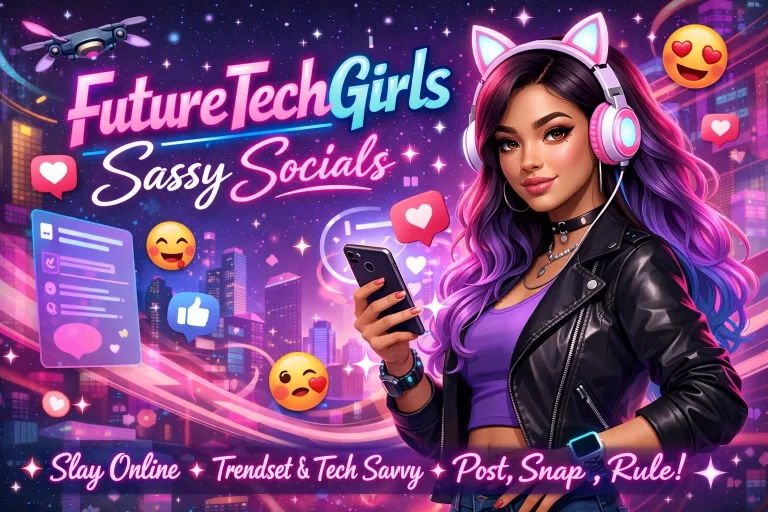 FutureTechGirls Sassy Social: Empower & Connect
